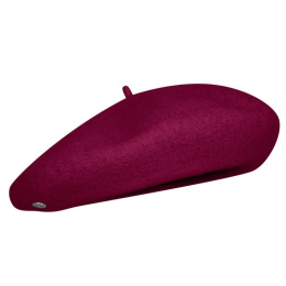 Béret Enfant Petit Basque Aubergine - Héritage par Laulhère