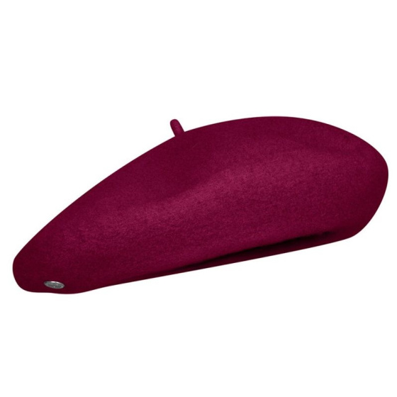 Béret Enfant Petit Basque Aubergine - Héritage par Laulhère