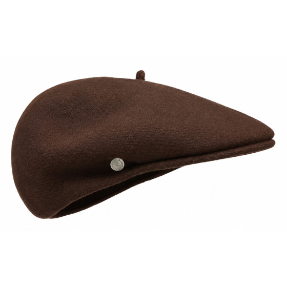 Beret Cap St Jean Brown - Laulhère