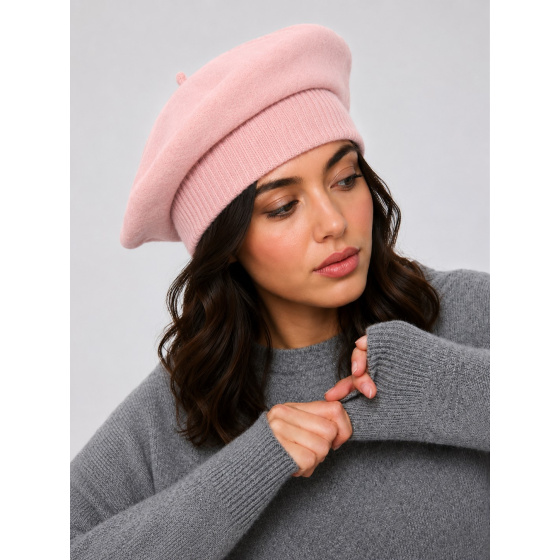 Béret Louvre Rose Pale - Héritage par Laulhère