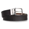 Ceinture homme noir/marron 105 CM-Ref24050