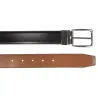 Ceinture Homme Noir/Cognac - 105 cm-Ref24057