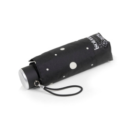 Black/Yellow Polka Dot Umbrella