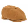 Casquette Hatteras Jerry Velours Côtelé Camel - Traclet réf 24177 chapellerie traclet