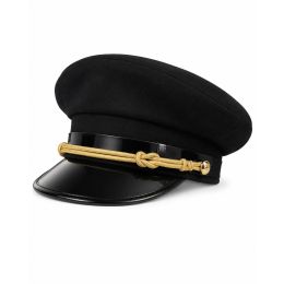 Casquette style marin noir