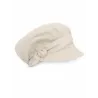Casquette Gavroche beige