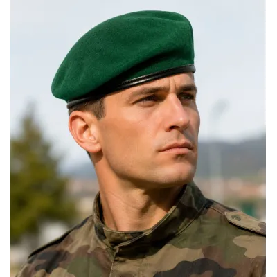 Green Legion Commando Beret - Traclet  Reference: 21813| Traclet Hat Shop