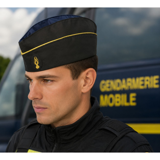 Microporous Mobile Gendarmerie Side Cap