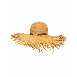 Capeline Grands bords Paille Naturelle Daisie - Traclet