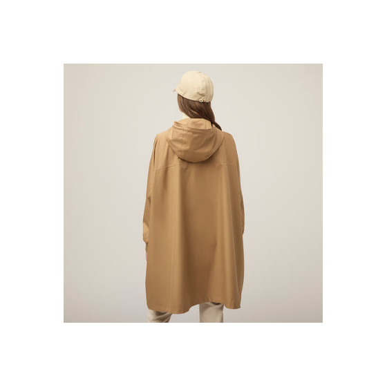 Poncho à capuche pliable Camel - Tilley