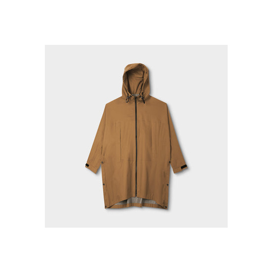 Foldable hooded poncho Camel - Tilley