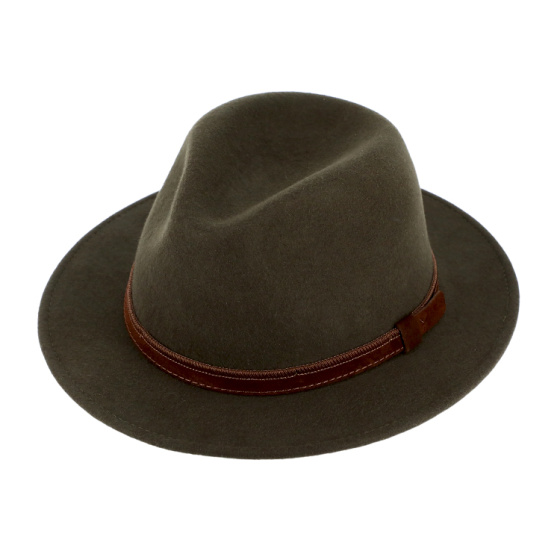Traveller Ambierle Olive Hat - Traclet