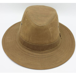 Chapeau Coton Huilé Sologne Beige - Traclet