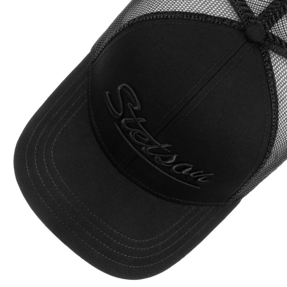 Black Baseball Cap - Stetson