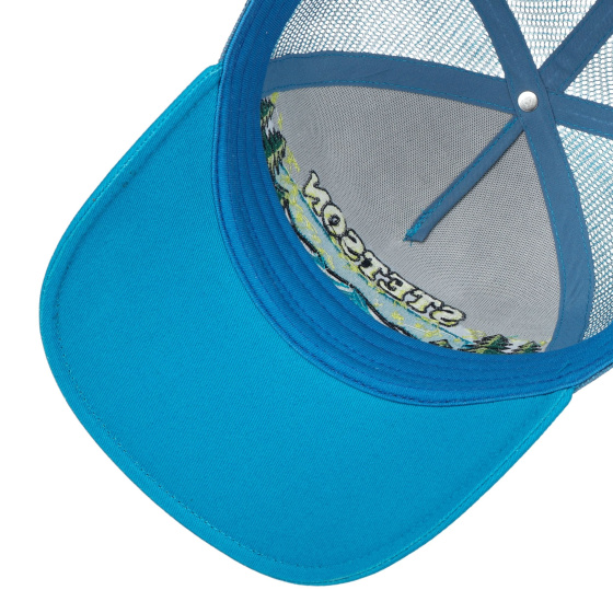 Trucker Cap Mountain Lake Blue – Stetson