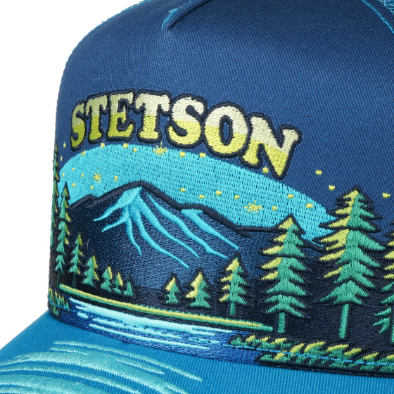 Trucker Cap Mountain Lake Blue – Stetson