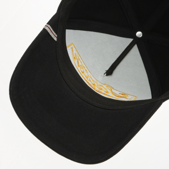 Black Cotton Baseball Cap American Eagle – Stetson