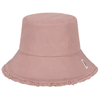Chapeau Bob Huahina Mauve Coton - Barts
