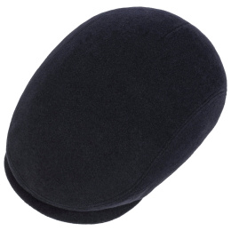 Casquette Plate Dylan Wool/Cashmere Marine -  Stetso