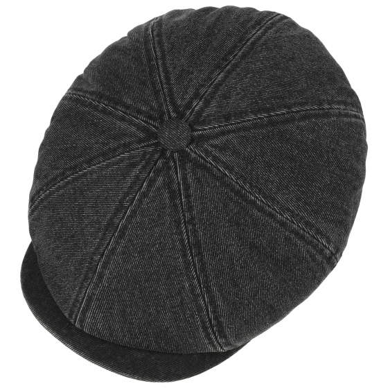 Hatteras Vintage Barista Denim Black Cap - Stetson