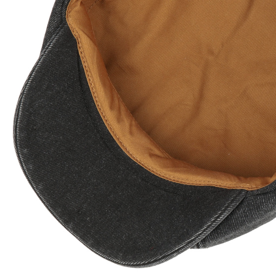 Casquette Hatteras Vintage Barista Denim Noire - Stetson