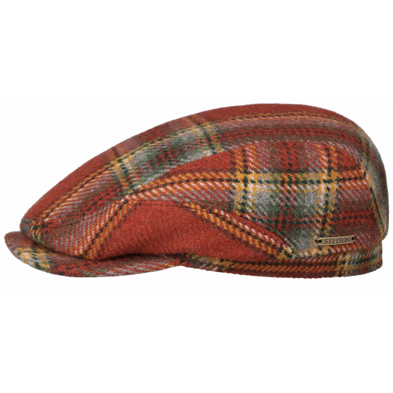 Flat Cap Edinburgh Tartan Wool - Stetson