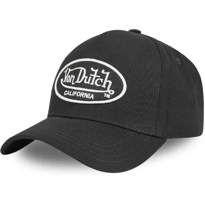 Trucker Cap Cas Black - Von Dutch Reference: 23730| Chapellerie Traclet