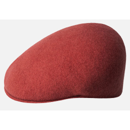 Casquette Kangol 504 Hiver Rouge Coquelicot