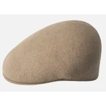 Wool 504 Taupe Cap - KANGOL - Kangol boutique - Chapellerie Traclet Reference : 24410| Chapellerie Traclet