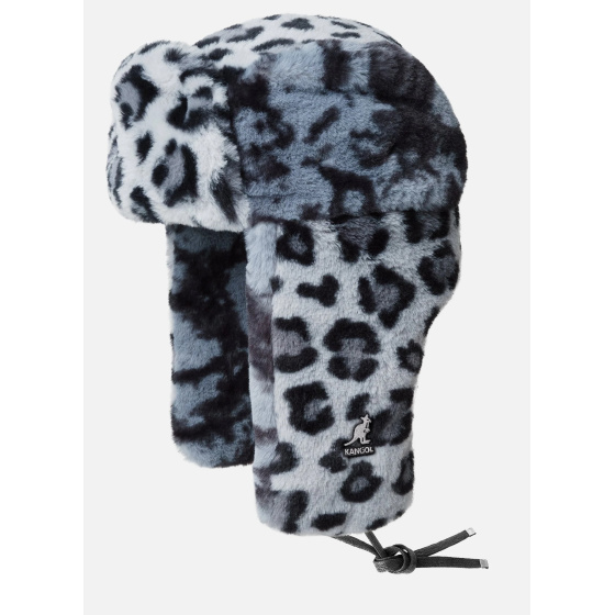 Leopard Faux Fur Chapka - Kangol