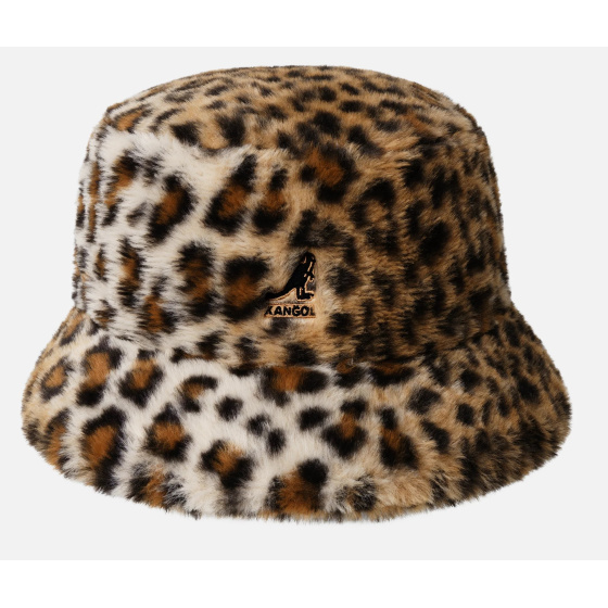 Bob Fausse Fourrure Léopard Fauve – Kangol