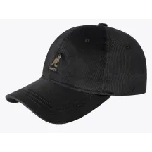 Kangol Black Cotton Cord Strapback Cap Reference: 4854 | Traclet Hat Shop