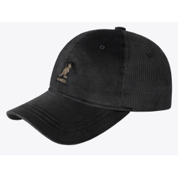 Casquette Strapback Cord Coton Noir - Kangol