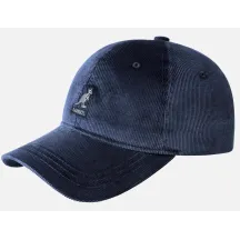 Casquette Strapback Cord Coton Marine - Kangol