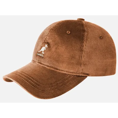 Casquette Strapback Cord Coton Camel - Kangol