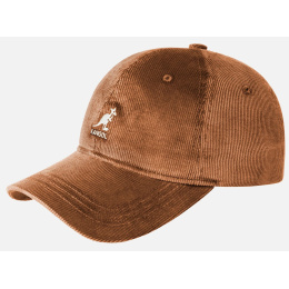 Casquette Strapback Cord Coton Camel - Kangol