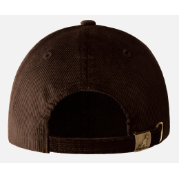 Casquette Strapback Cord Coton Marron - Kangol