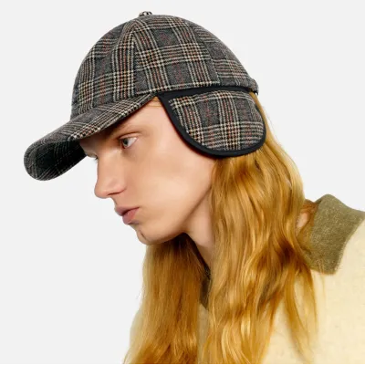 Casquette Plaid Cache-Oreilles - Kangol réf 24429 chapellerie traclet