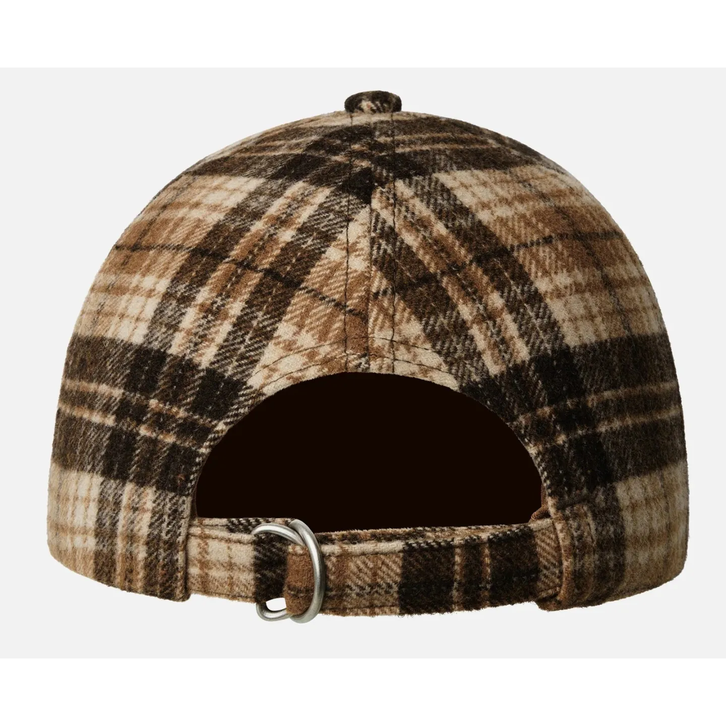 Plaid Cap with Ear Flaps Beige - Kangol ref 24431 chapellerie traclet