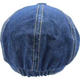 Casquette Gavroche Jean Bleu coton - Traclet