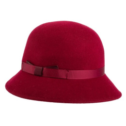 Cloche Hat Mélodie Cabernet - Traclet