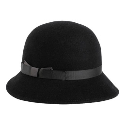 Chapeau Cloche Mélodie Noir - Traclet