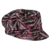 Gavroche Polka Plum Reversible Cap - Traclet Reference: 24447| Chapellerie Traclet