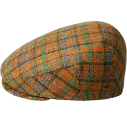 Casquette Plate Jeno Laine À Carreaux - Bailey