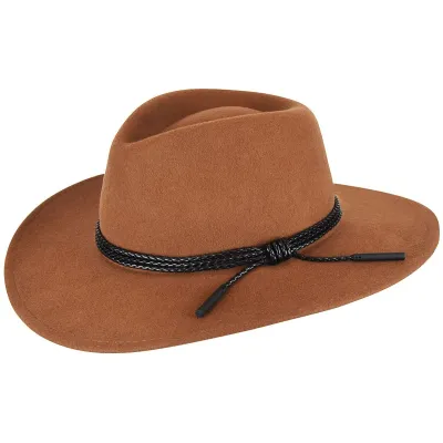 Chapeau Traveller Piston Feutre Camel - Bailey