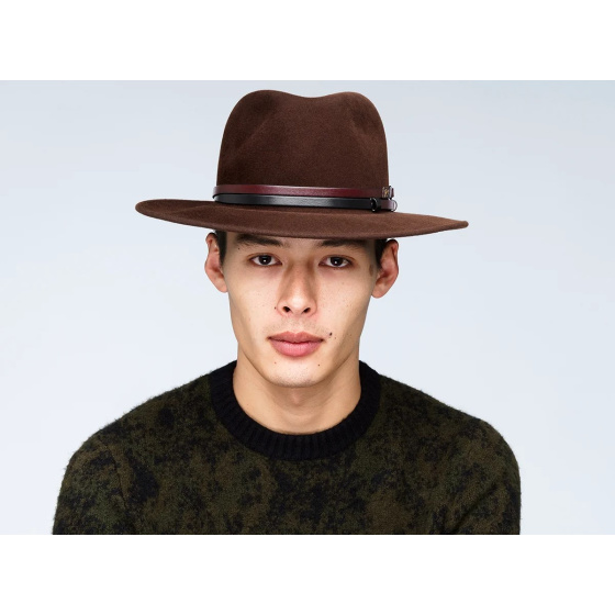 copy of Bailey - Nelles Black Felt Fedora Hat