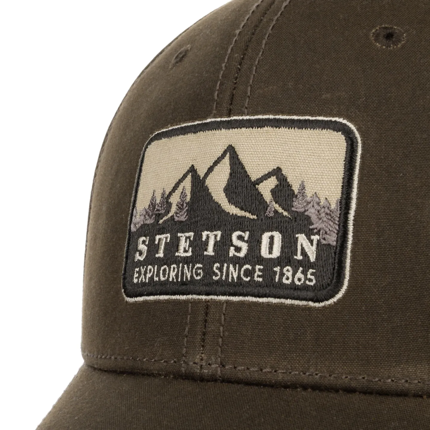 Casquette Baseball Rocky Mountain Coton Huilé Marron – Stetson  Reference : 24464| Chapellerie Traclet