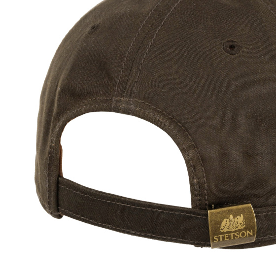 Casquette Baseball Rocky Mountain Coton Huilé Marron – Stetson