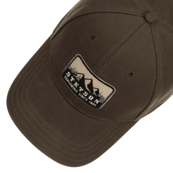 Rocky Mountain Oiled Cotton Brown Baseball Cap – Stetson