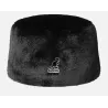 Beanie - Toque Topper Faux Fur Black - Kangol Reference: 24466| Traclet Hat Shop